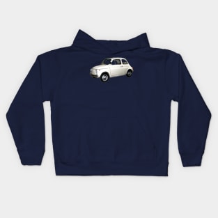 little white car Kids Hoodie